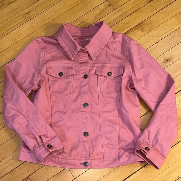 Wrangler Pink Denim Jacket - Picture 5 of 8